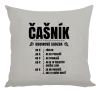 Vankúš Hodinová sadzba - čašník