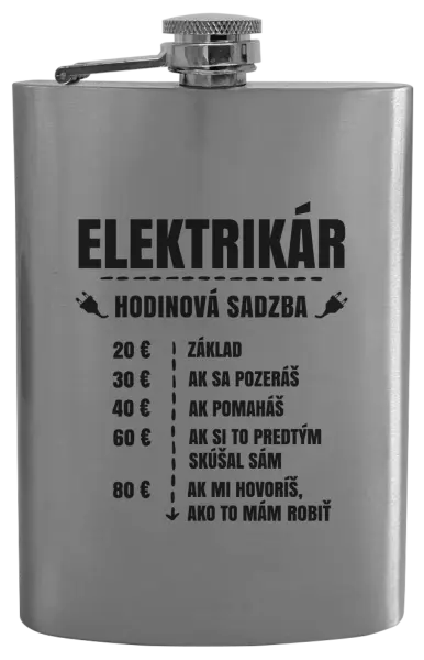 Ploskačka Hodinová sadzba - elektrikár