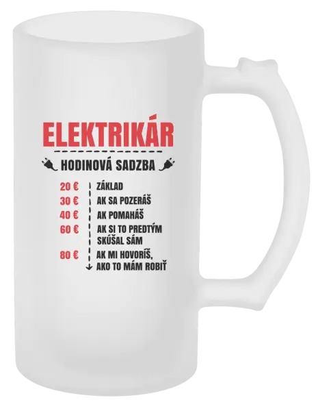 Polliter Hodinová sadzba - elektrikár