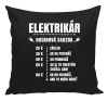 Vankúš Hodinová sadzba - elektrikár