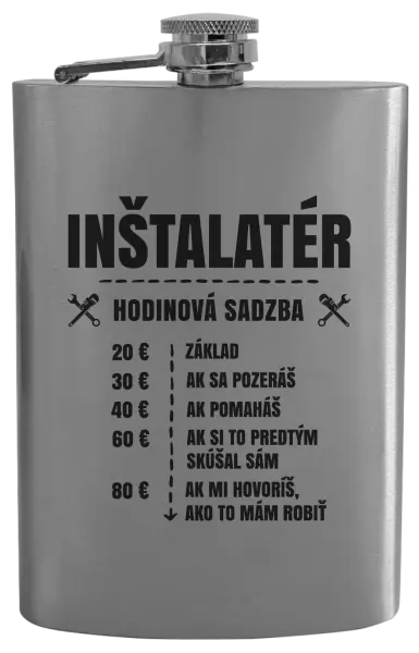 Ploskačka Hodinová sadzba - inštalatér