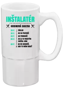 Polliter Hodinová sadzba - inštalatér