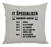 Vankúš Hodinová sadzba - IT špecialista
