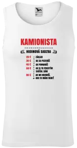 Pánske tielko Hodinová sadzba - kamionista