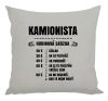 Vankúš Hodinová sadzba - kamionista