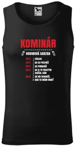 Pánske tielko Hodinová sadzba - kominár