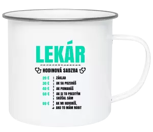 Plecháčik Hodinová sadzba - lekár