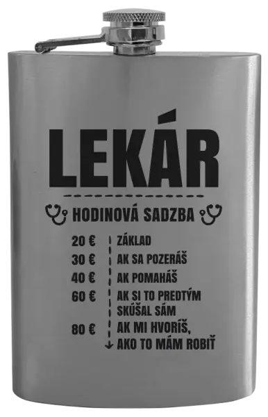 Ploskačka Hodinová sadzba - lekár