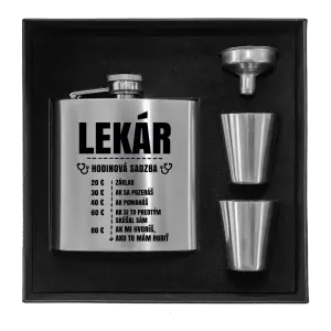 Ploskačka v krabičke Hodinová sadzba - lekár