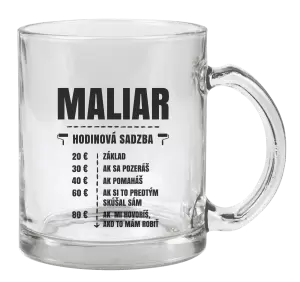 Hrnček Hodinová sadzba - maliar