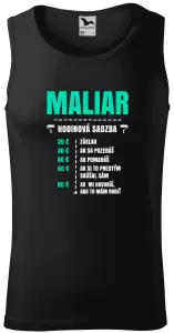 Pánske tielko Hodinová sadzba - maliar