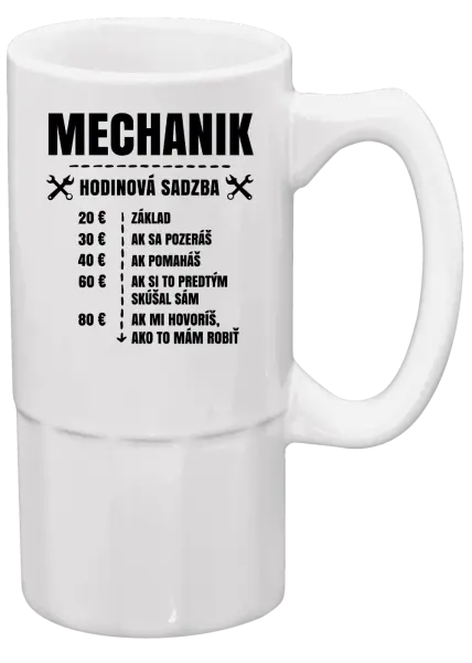 Polliter Hodinová sadzba - mechanik