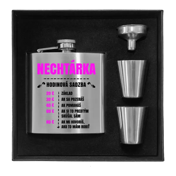 Ploskačka v krabičke Hodinová sadzba - nechtárka