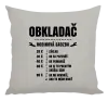 Vankúš Hodinová sadzba - obkladač 