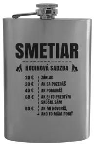 Ploskačka Hodinová sadzba - smetiar
