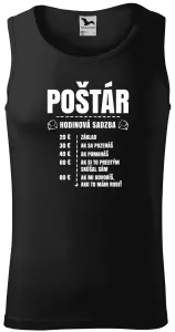 Pánske tielko Hodinová sadzba - poštár