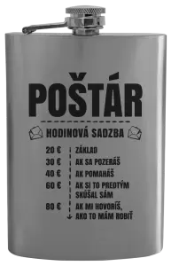 Ploskačka Hodinová sadzba - poštár
