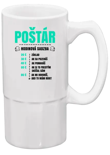 Polliter Hodinová sadzba - poštár