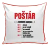 Vankúš Hodinová sadzba - poštár