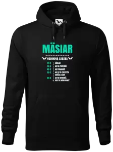 Pánska mikina Hodinová sadzba - mäsiar