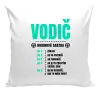 Vankúš Hodinová sadzba - vodič