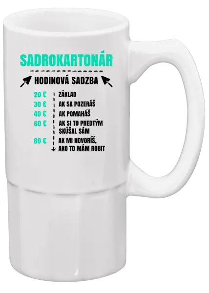 Polliter Hodinová sadzba - sadrokartonár