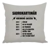 Vankúš Hodinová sadzba - sadrokartonár