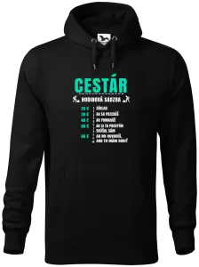 Pánska mikina Hodinová sadzba - cestár