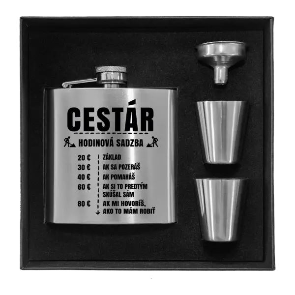 Ploskačka v krabičke Hodinová sadzba - cestár