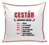 Vankúš Hodinová sadzba - cestár