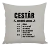 Vankúš Hodinová sadzba - cestár