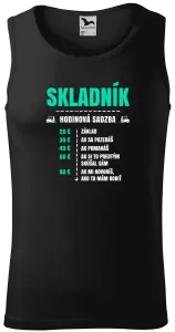 Pánske tielko Hodinová sadzba - skladník