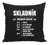 Vankúš Hodinová sadzba - skladník