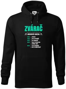 Pánska mikina Hodinová sadzba - zvárač