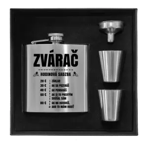 Ploskačka v krabičke Hodinová sadzba - zvárač