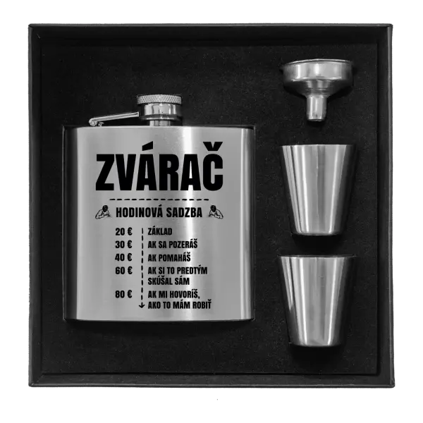 Ploskačka v krabičke Hodinová sadzba - zvárač