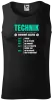 Pánske tielko Hodinová sadzba - technik