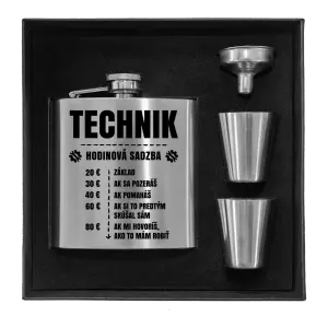 Ploskačka v krabičke Hodinová sadzba - technik