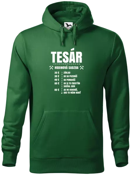 Pánska mikina Hodinová sadzba - tesár