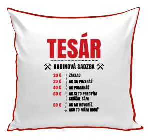 Vankúš Hodinová sadzba - tesár