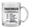 Hrnček Hodinová sadzba - traktorista