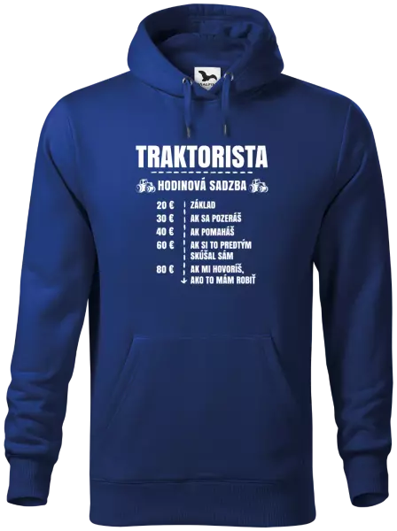 Pánska mikina Hodinová sadzba - traktorista