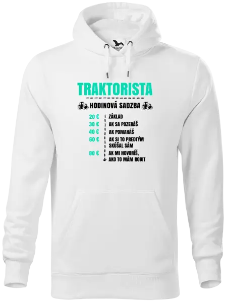 Pánska mikina Hodinová sadzba - traktorista