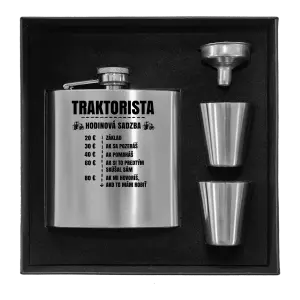 Ploskačka v krabičke Hodinová sadzba - traktorista