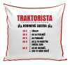 Vankúš Hodinová sadzba - traktorista