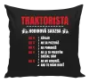 Vankúš Hodinová sadzba - traktorista