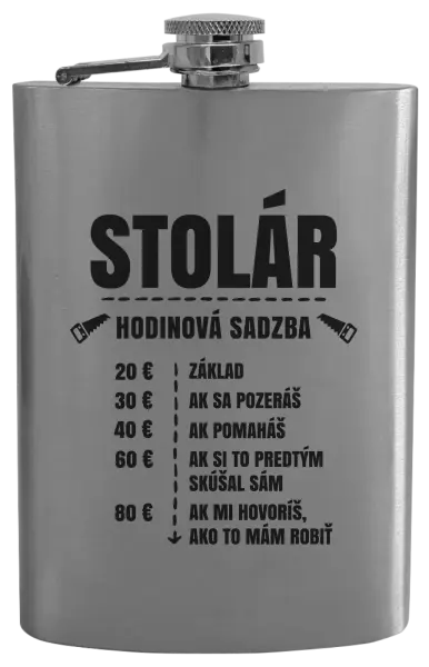 Ploskačka Hodinová sadzba - stolár