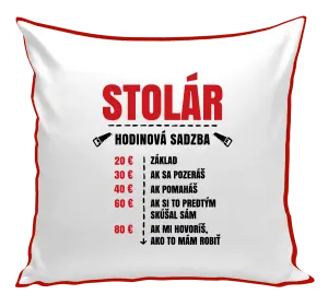 Vankúš Hodinová sadzba - stolár