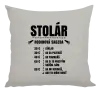 Vankúš Hodinová sadzba - stolár