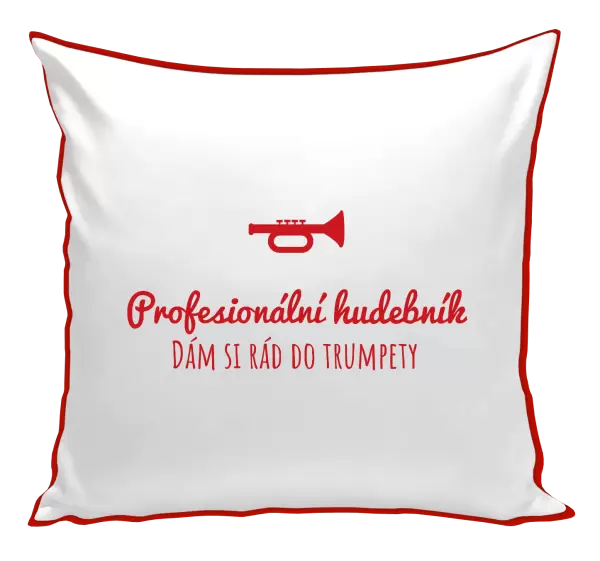 Polštář Dám si rád do trumpety